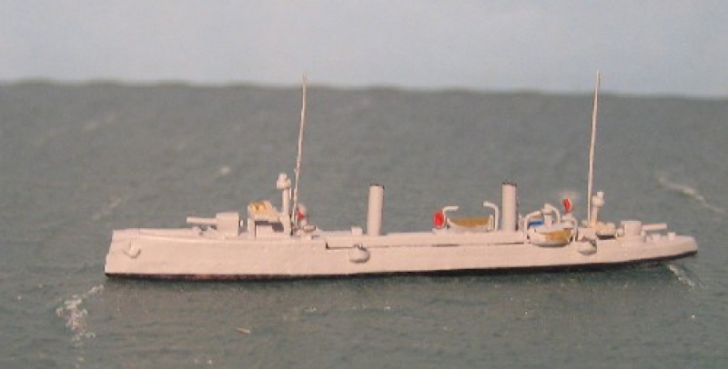 Torpedoboat "Peyk I Sevket" (1 p.) TK 1906 no. 713 from Hai